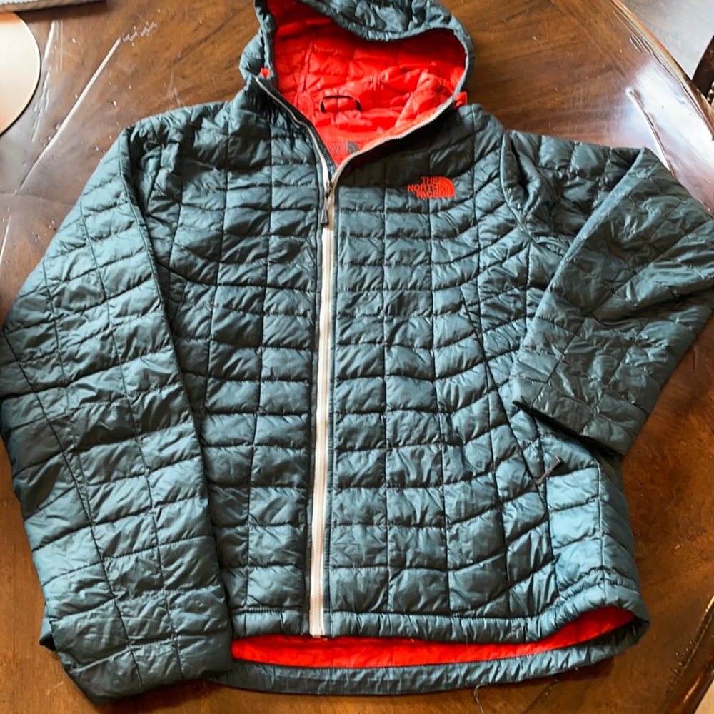 North Face Quilted Windbreaker Jacket